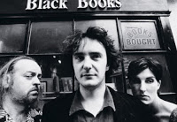 "Black Books" (2000-2004), the library loonies 1 image