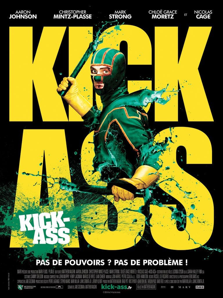 Kick-Ass de Matthew Vaughn affiche film cinéma