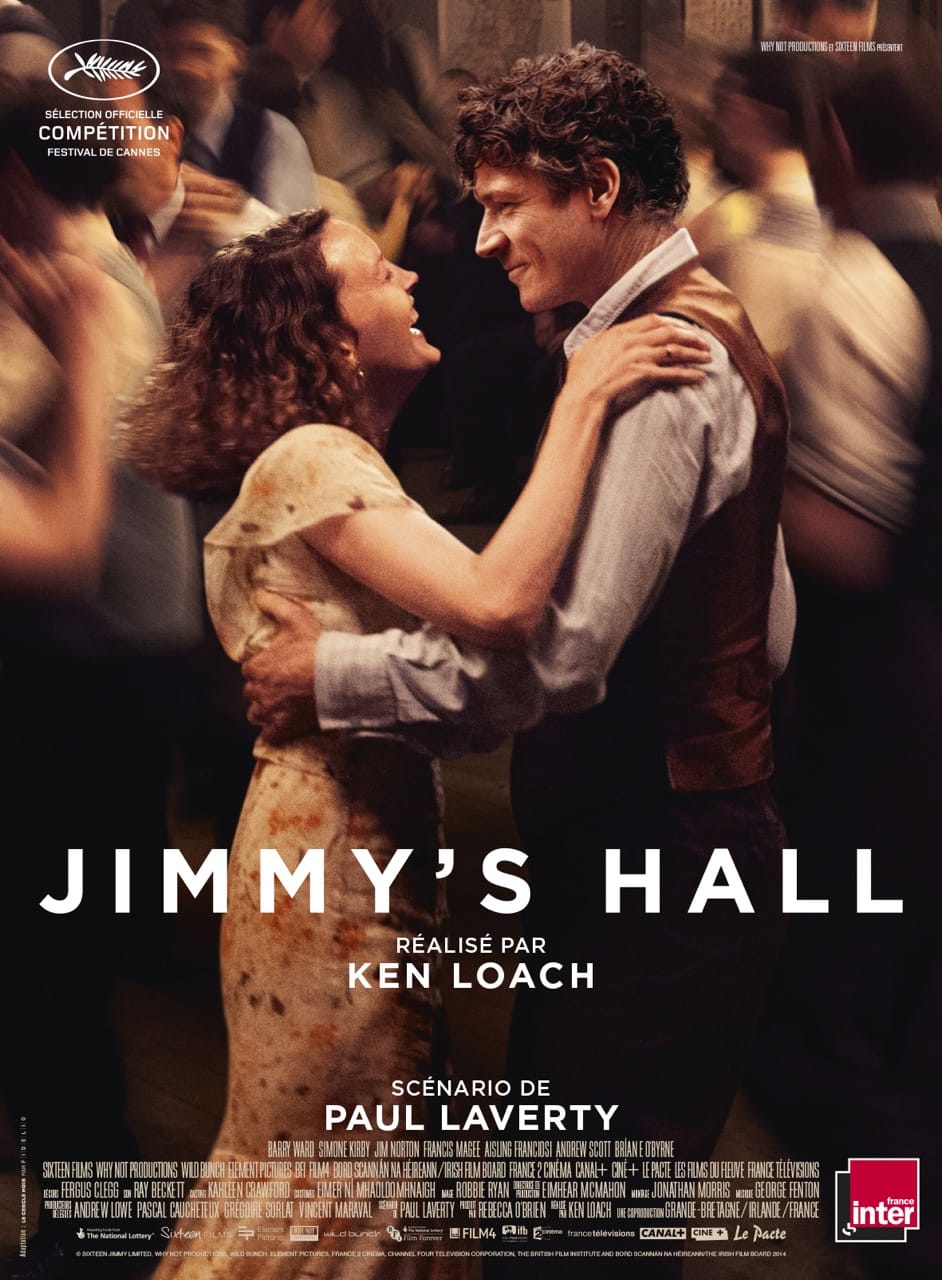 Jimmy’s Hall de Ken Loach affiche film cinéma