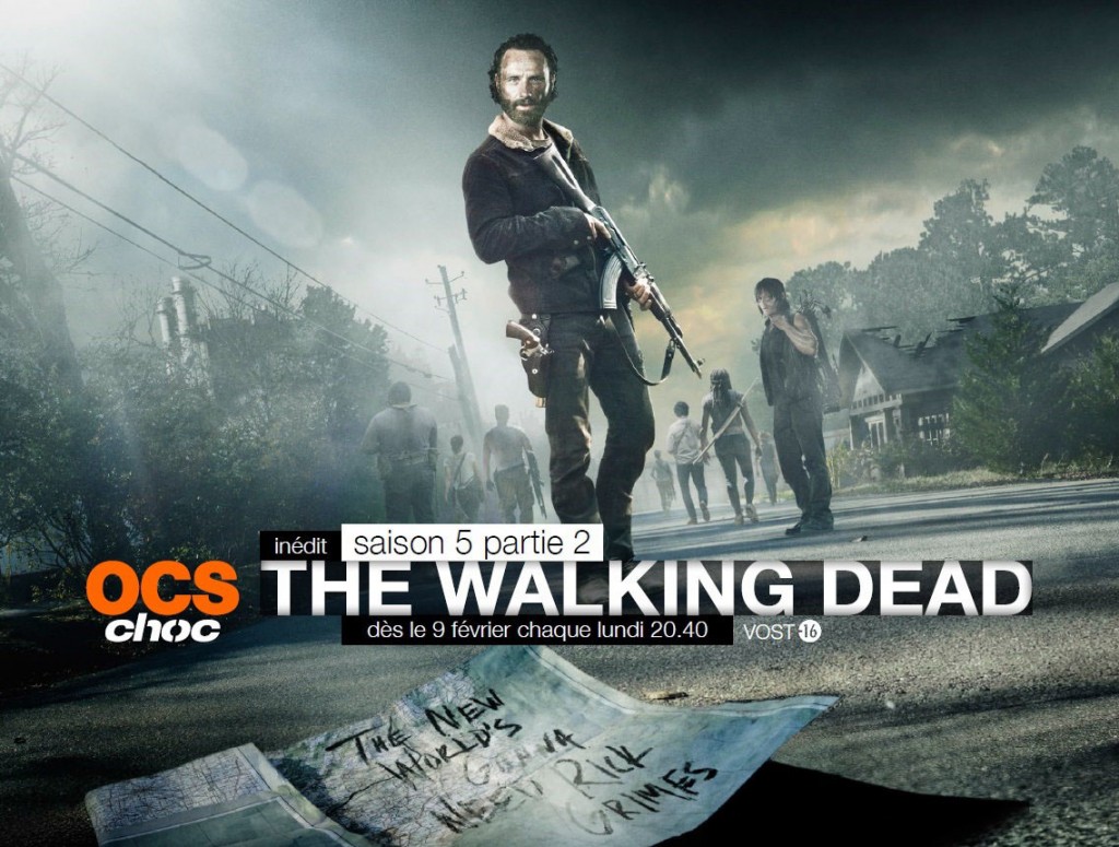 TELEVISION: <i>The Walking Dead</i>, saison 5, 2ème partie / season 5 part 2 2 image