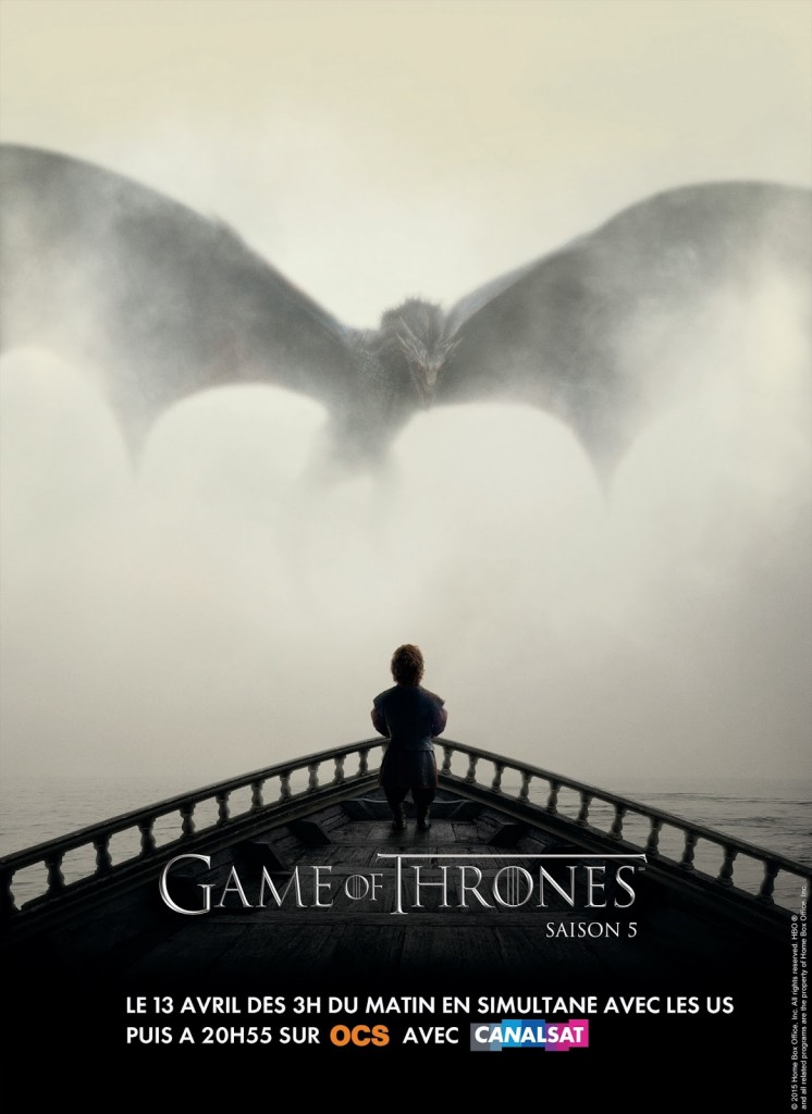 Game of Thrones saison 5 - affiche