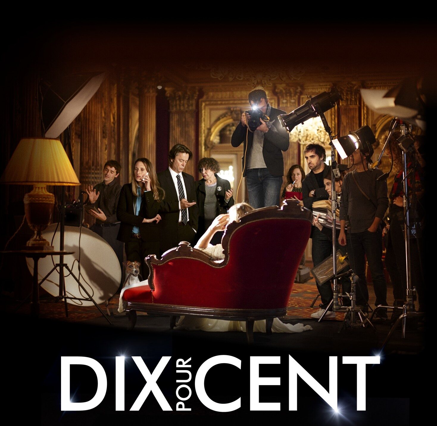 Dix pour cent - affiche série télé comédie