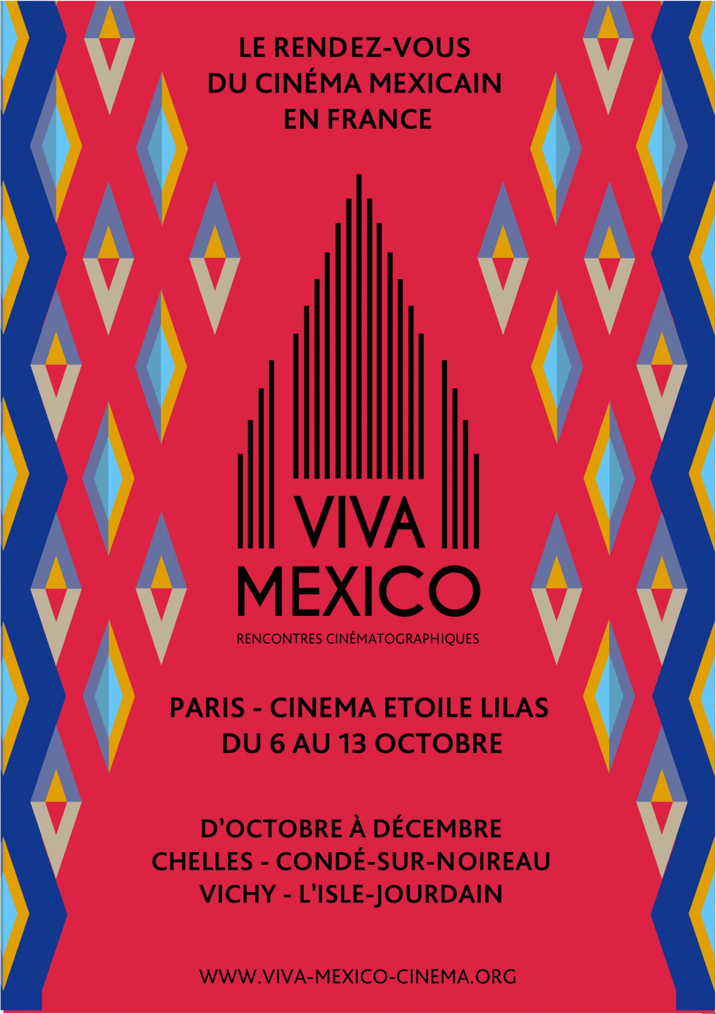 Viva Mexico - Rencontres Cinématographiques 2015 - affiche