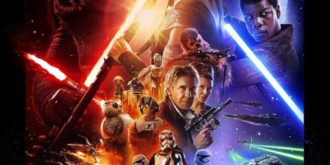 Star Wars - Le Réveil de la Force de J.J. Abrams affiche cinéma