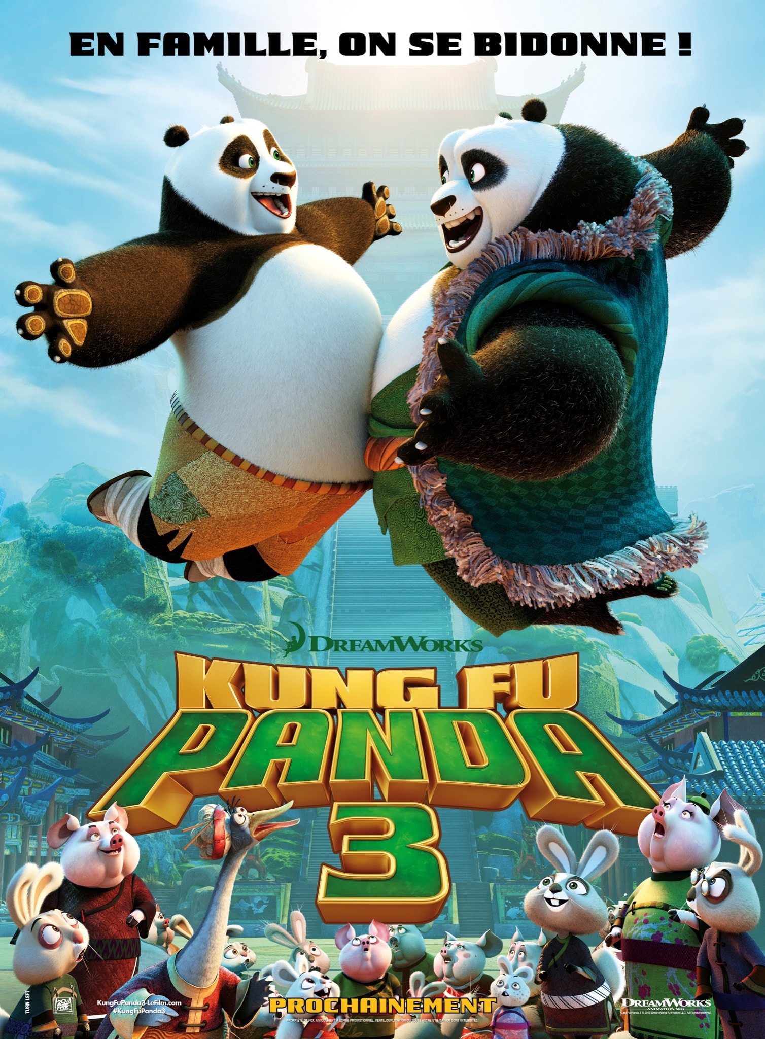 Kung Fu Panda 3-affiche