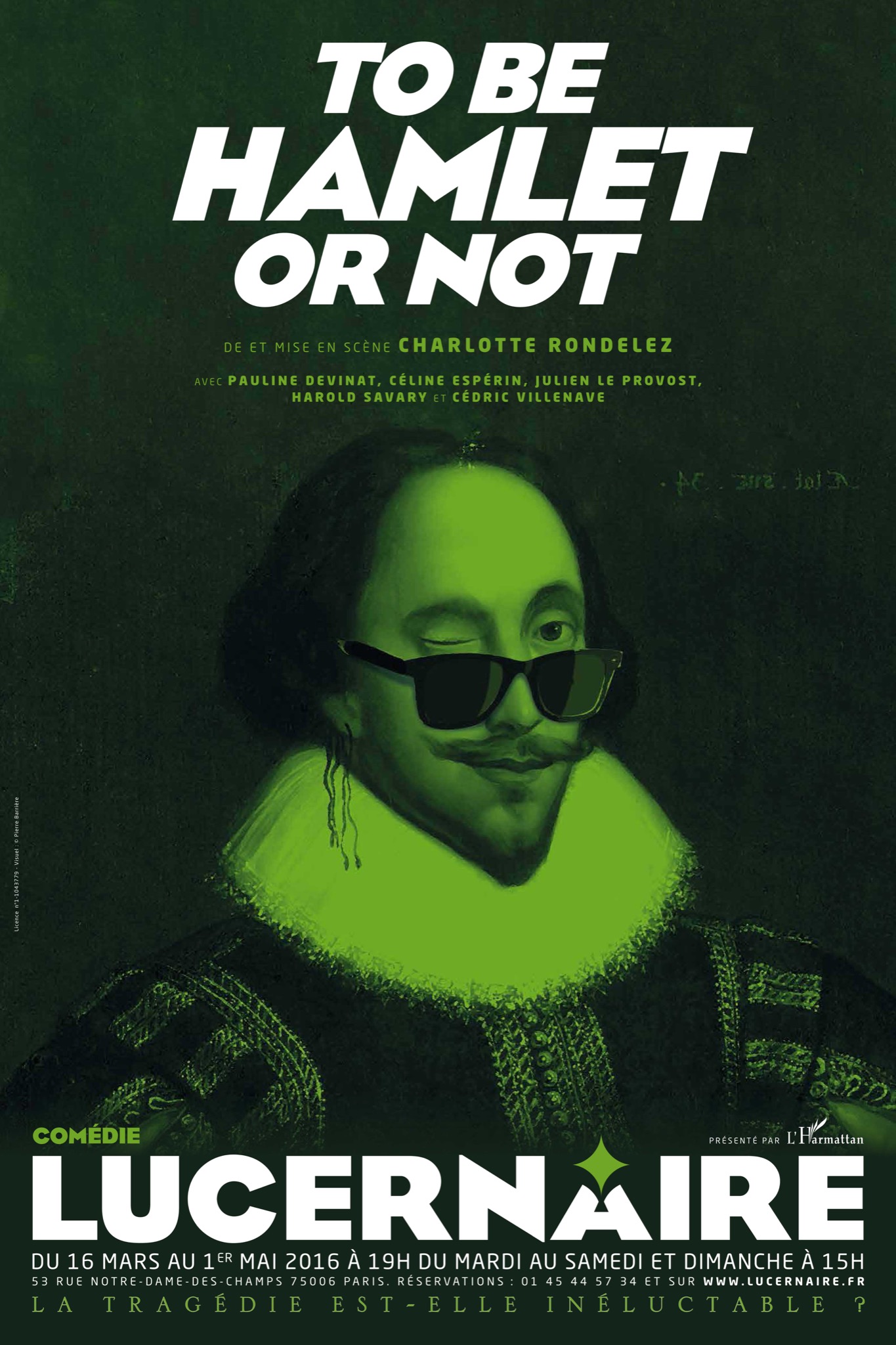 To be Hamlet or not-affiche