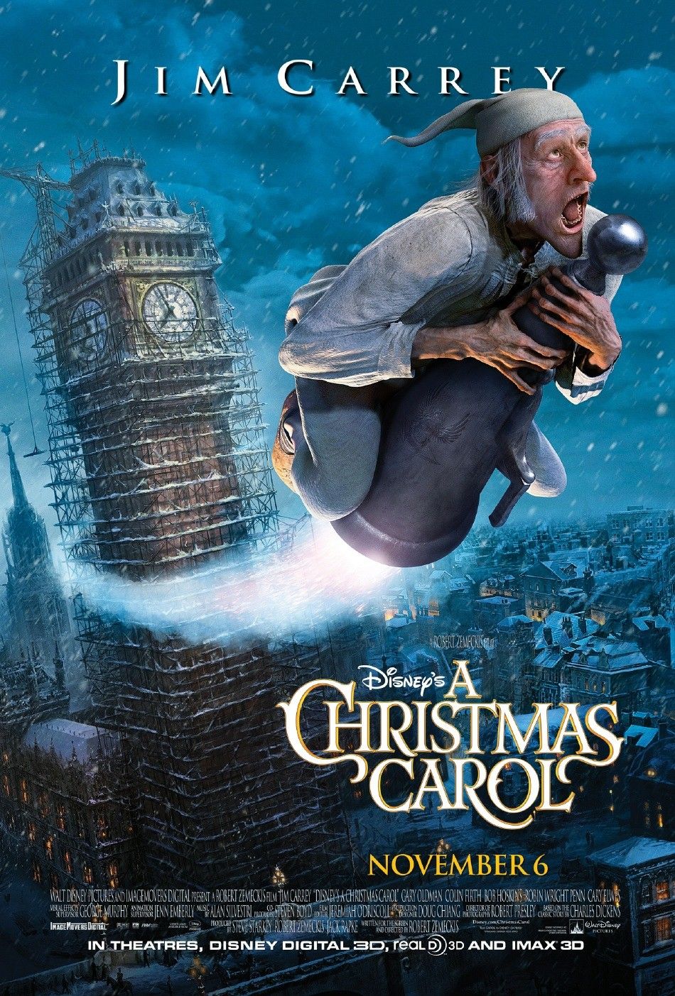 a christmas carol poster