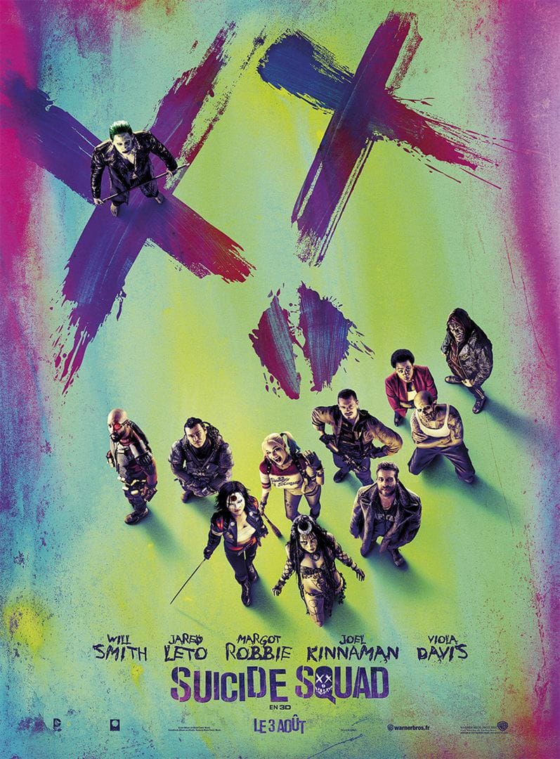 Suicide Squad affiche cinéma film