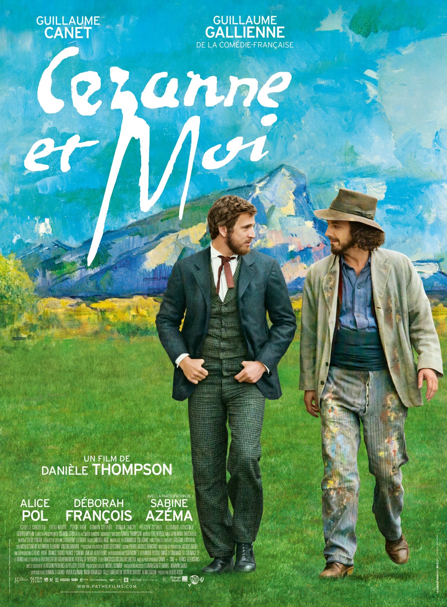 Cézanne et moi affiche