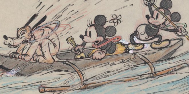 L'art des studios d'animation Walt Disney affiche