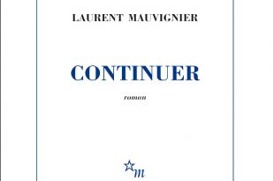 Laurent Mauvignier continuer image couverture