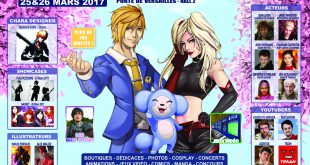 Paris Manga & Sci-Fi Show mars 2017 affiche