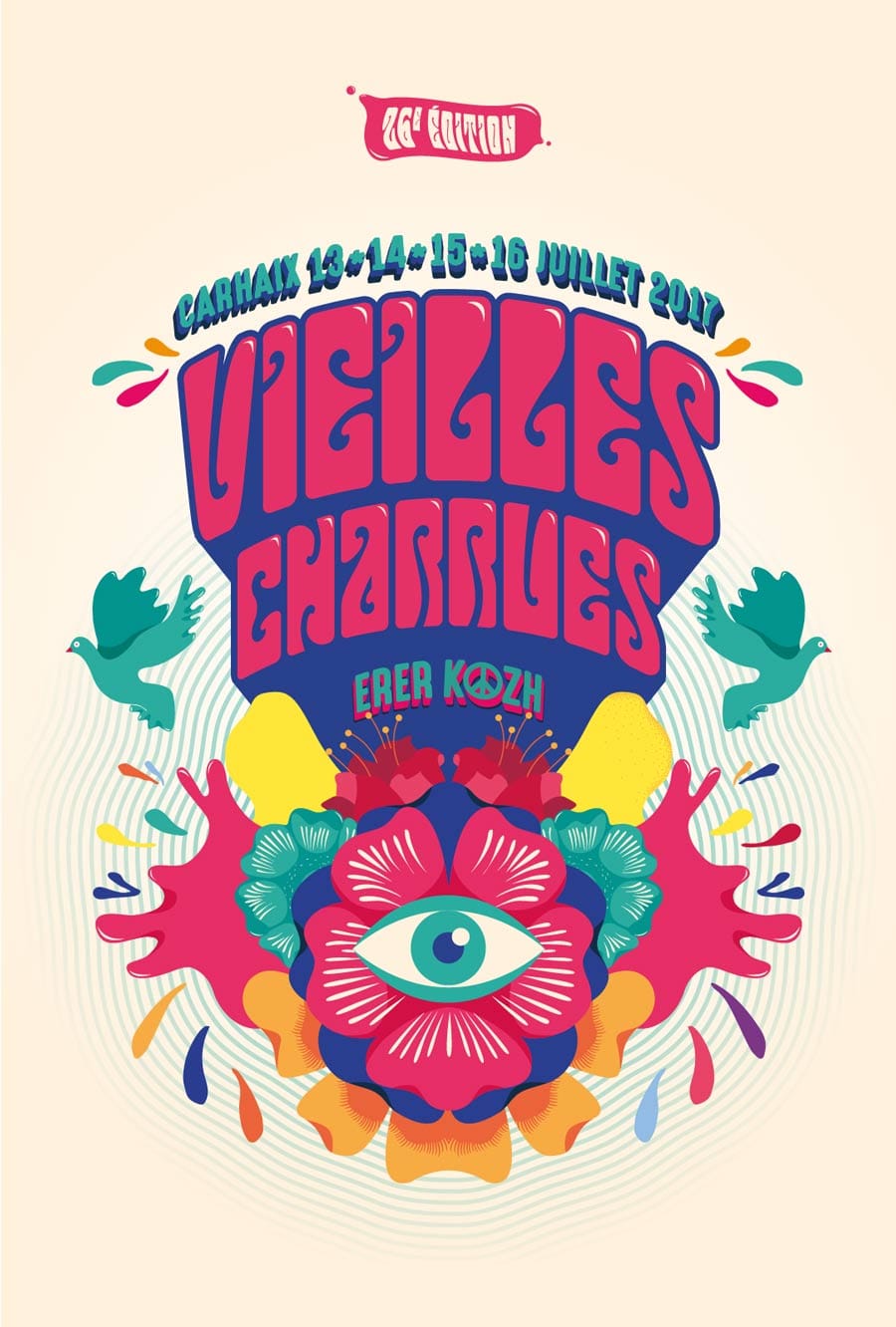 Les Vieilles Charrues 2017 : Le programme du 13 au 16 juillet 1 image
