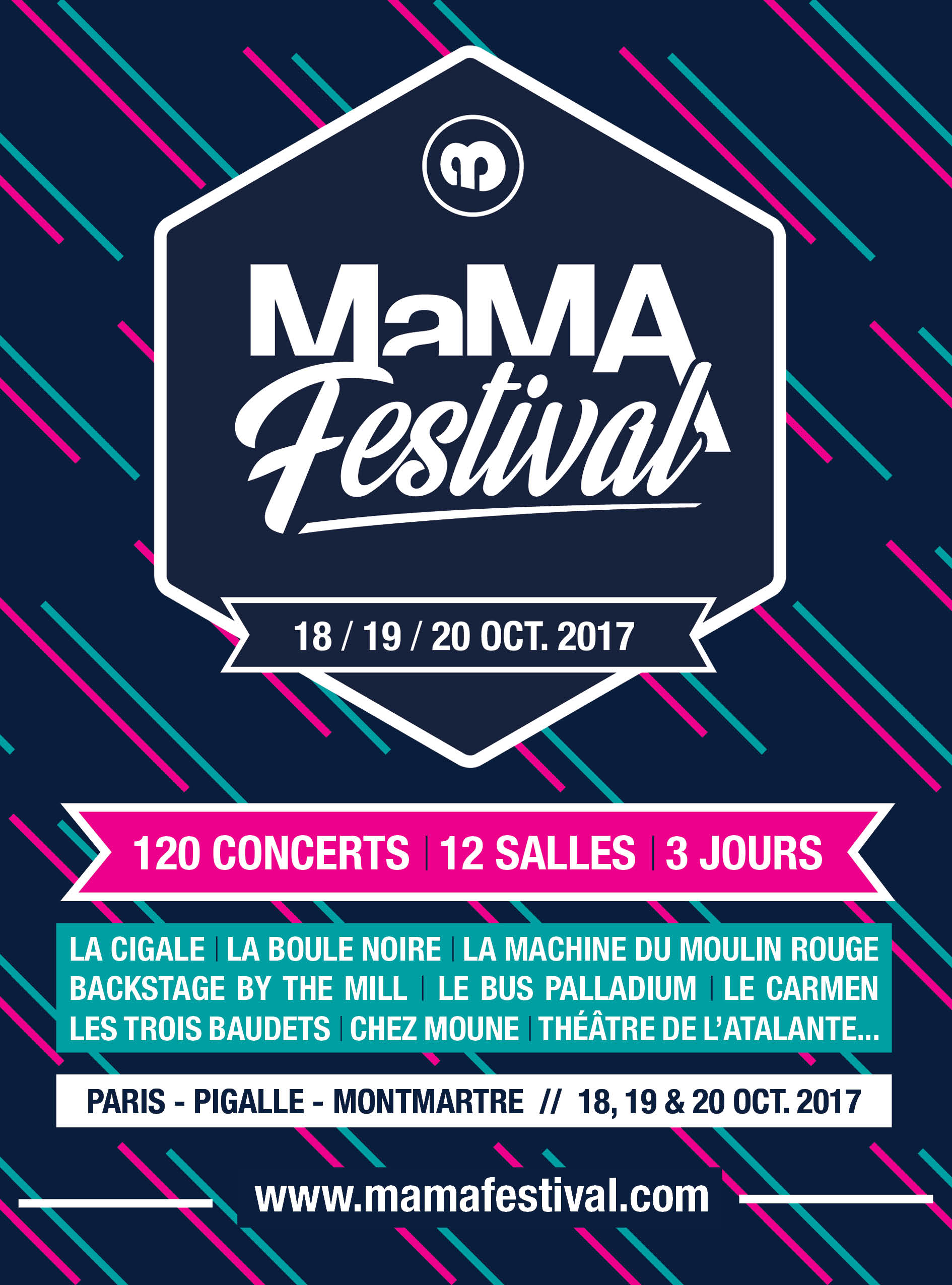 Affiche Mama Festival 2017