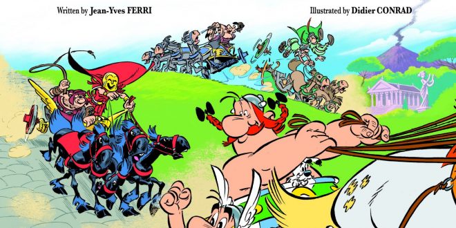 Asterix and the Chariot Race image cover album