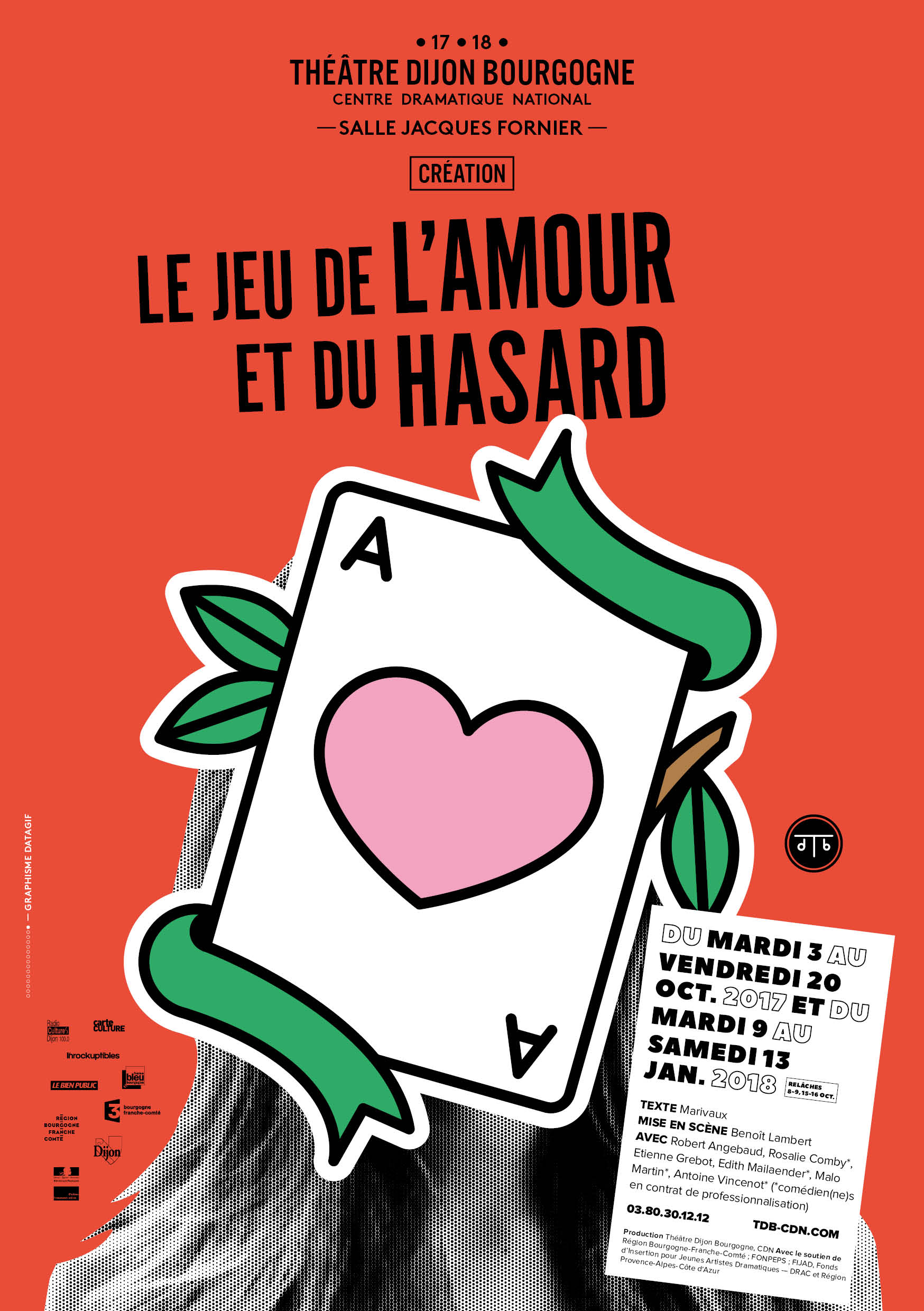 Critique Le Jeu De L Amour Et Du Hasard Par Benoit Lambert Le Talent Est Sans Hasard Bulles De Culture