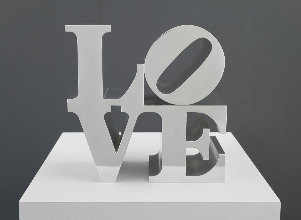 POP ART - ICONS THAT MATTER. COLLECTION DU WHITNEY MUSEUM OF AMERICAN ART image Robert Indiana LOVE