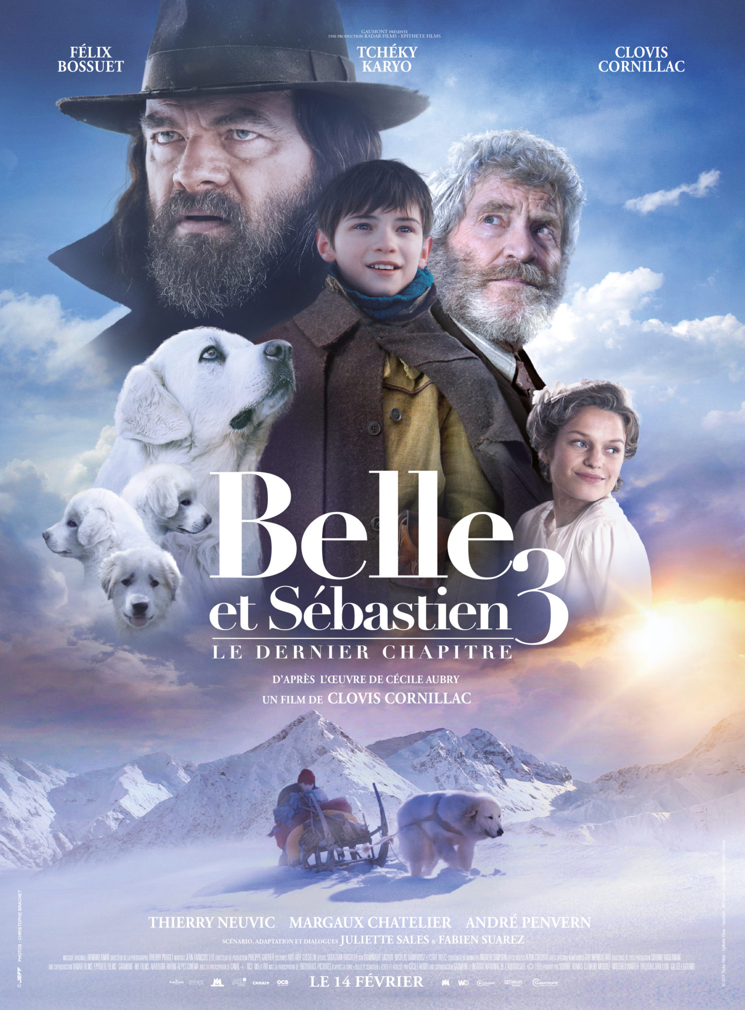 Affiche Belle et Sébastien 3 : Le dernier chapitre film
