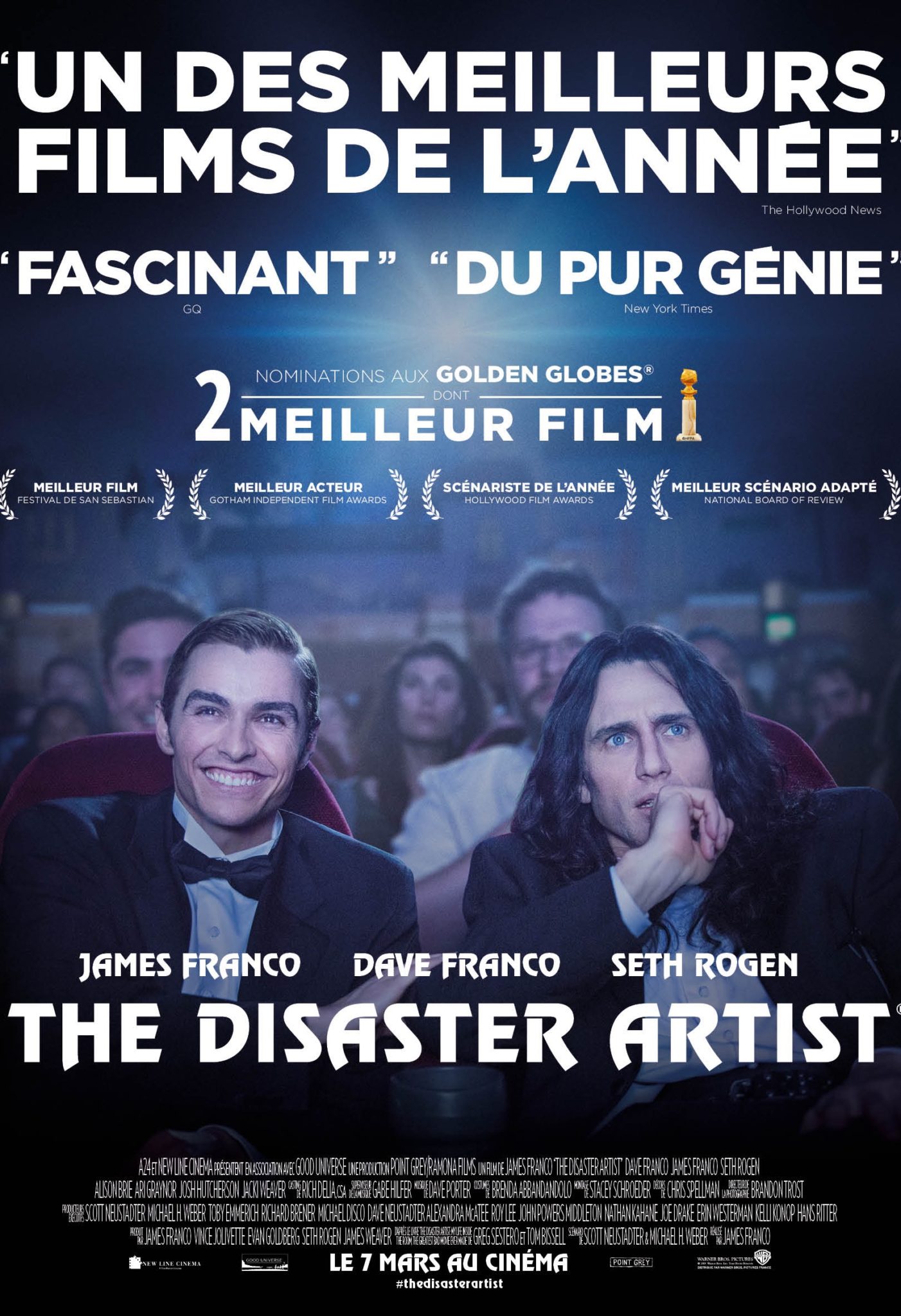 The Disaster Artist affiche film
