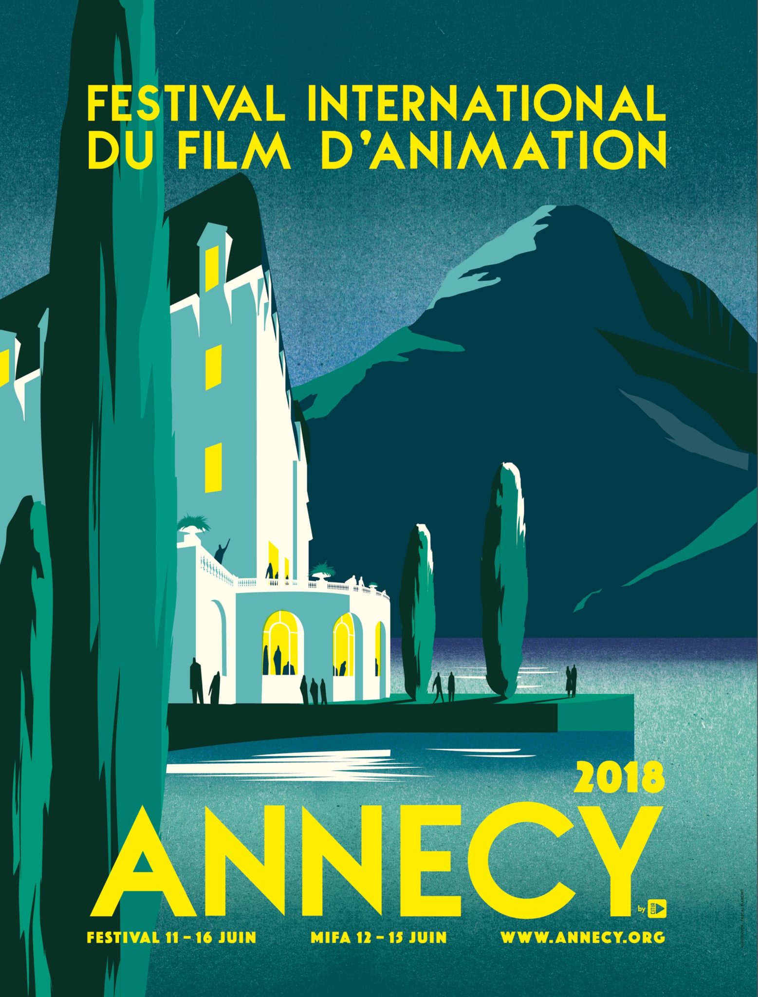 Festival d'Annecy 2018 affiche