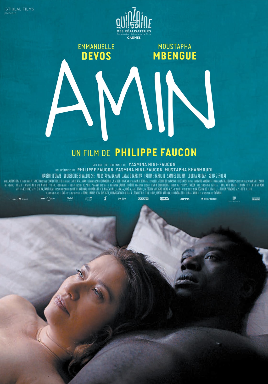 Affiche du film Amin de Philippe Faucon avec Emmanuelle Devos et Moustapha Mbengue Cannes 2018