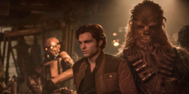 Alden Ehrenreich est Han Solo dans le film Solo: A Star Wars Story de Ron Howard