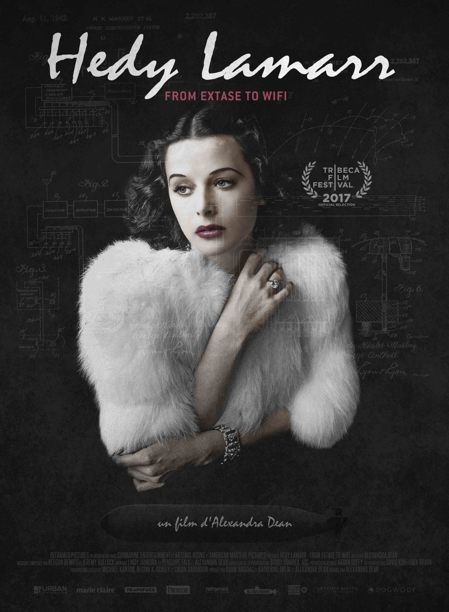 Hedy Lamarr from extase to wifi d'Alexandra Dean affiche