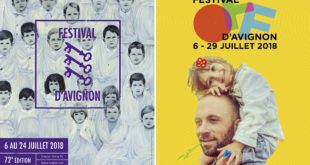 Festival d'Avignon IN & OFF 2018 affiches