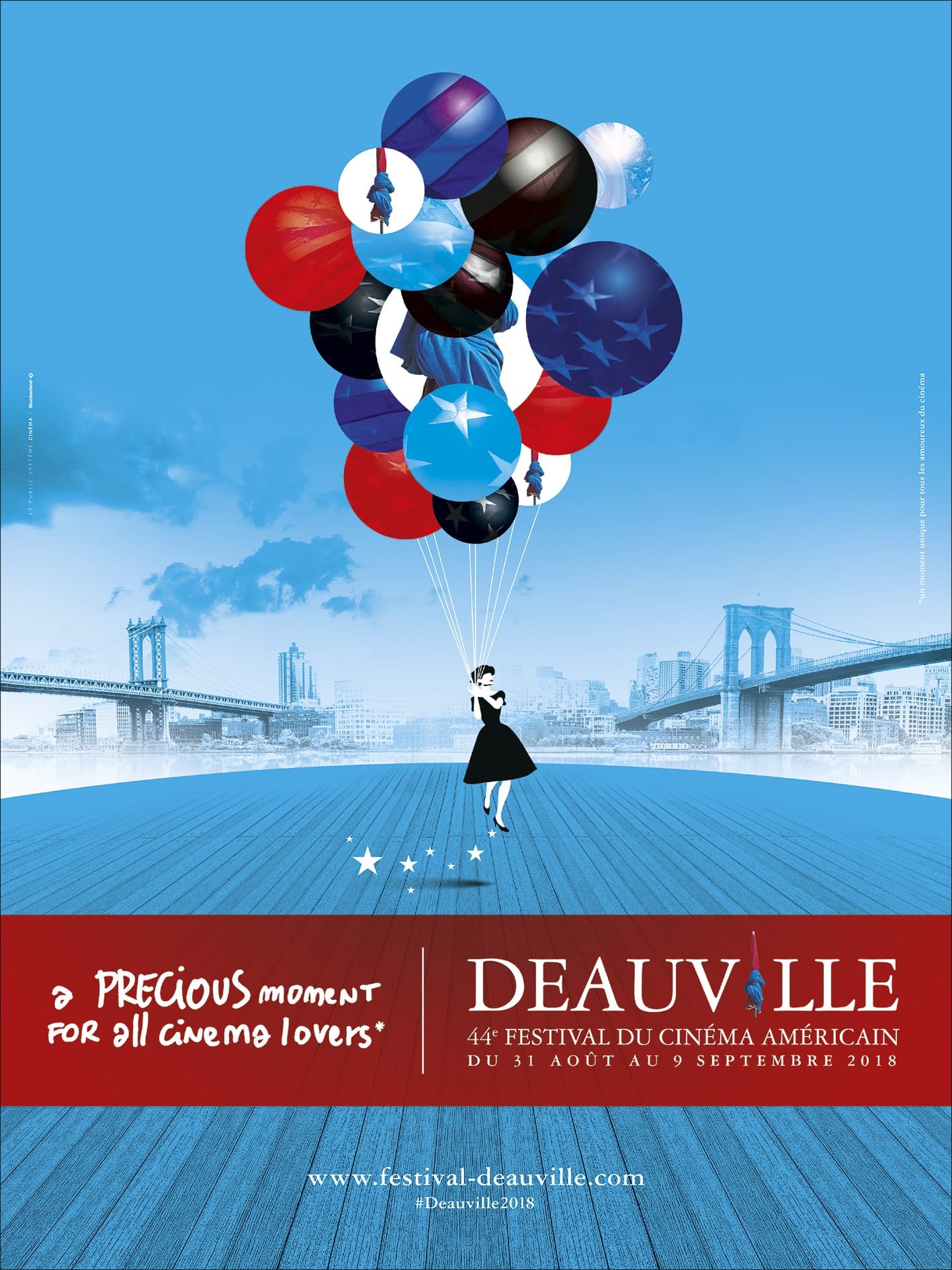 Festival du Cinéma Américain de Deauville 2018 affiche