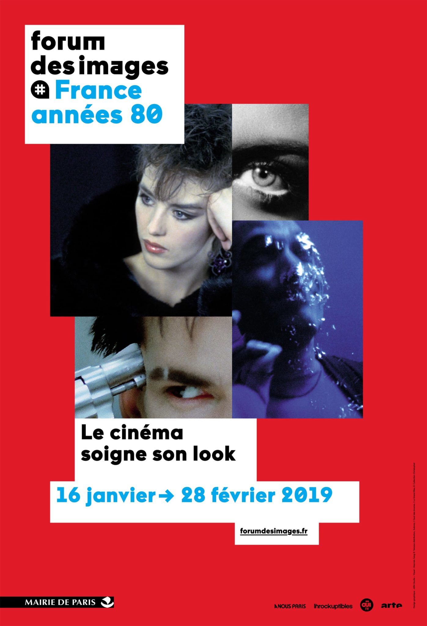 France annees 80 Forum des Images affiche cinéma