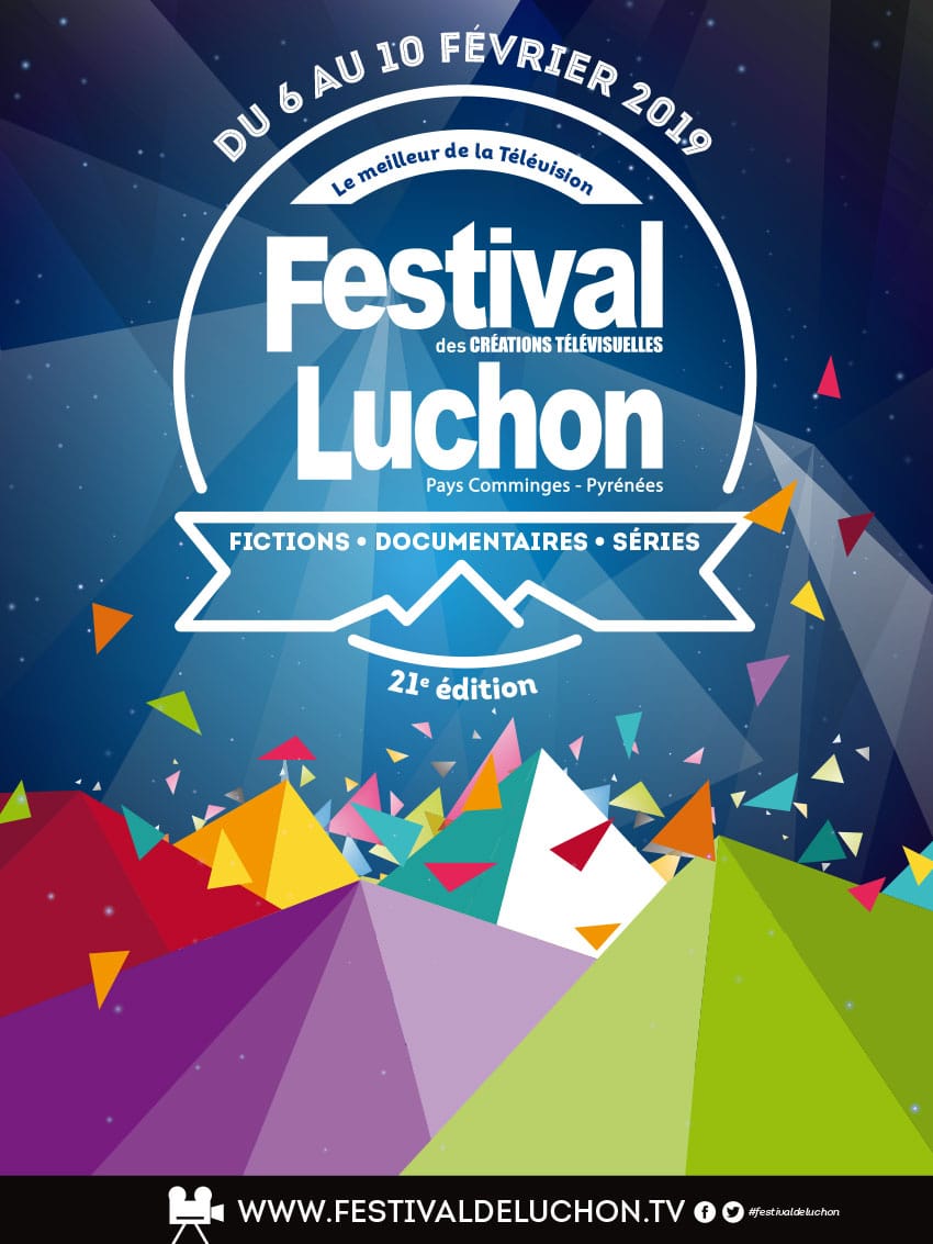Festival de Luchon 2019 affiche fiction, documentaires, séries