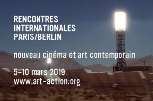 Rencontres Internationales Paris:Berlin 2019 affiche nouveau cinéma et art contemporain