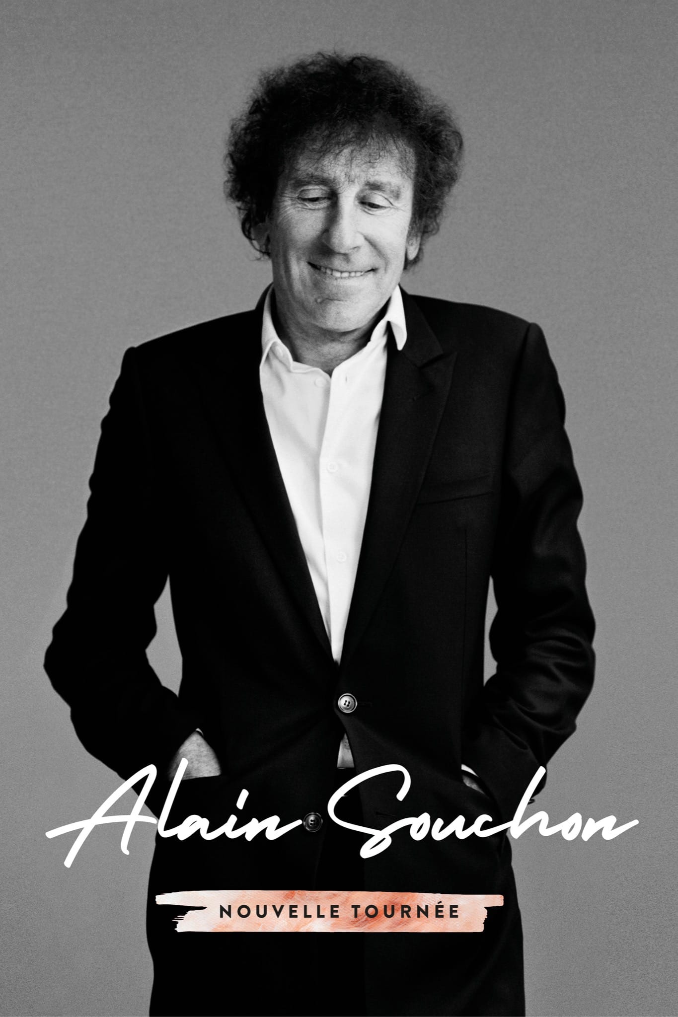 Alain Souchon affiche nouvelle tournée concerts lives