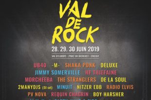 VAL DE ROCK 2019 Affiche musique