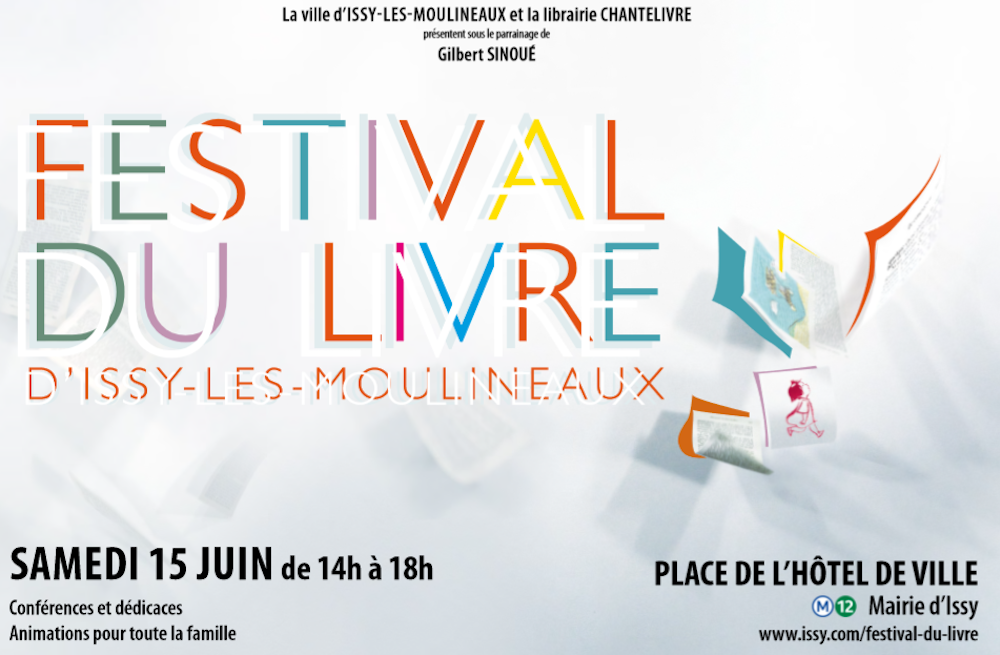 Festival du Livre d’Issy-les-Moulineaux 2019 affiche un événement pour toute la famille et toutes les envies