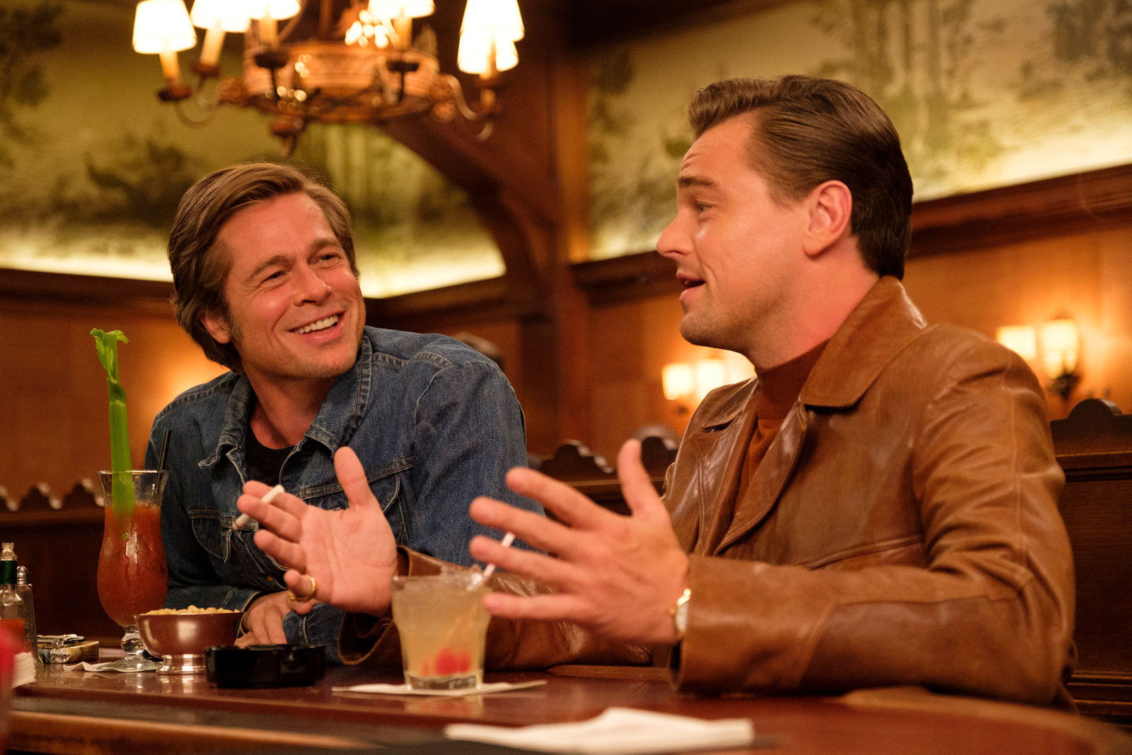 Once Upon a Time… in Hollywood Photo Brad Pitt, Leonardo DiCaprio critique film avis 2