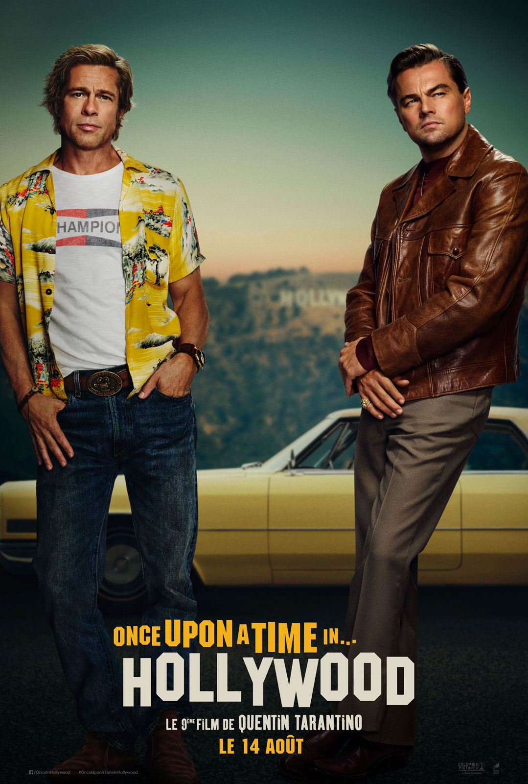 Once Upon a Time...in Hollywood affiche film cannes 2019 critique avis