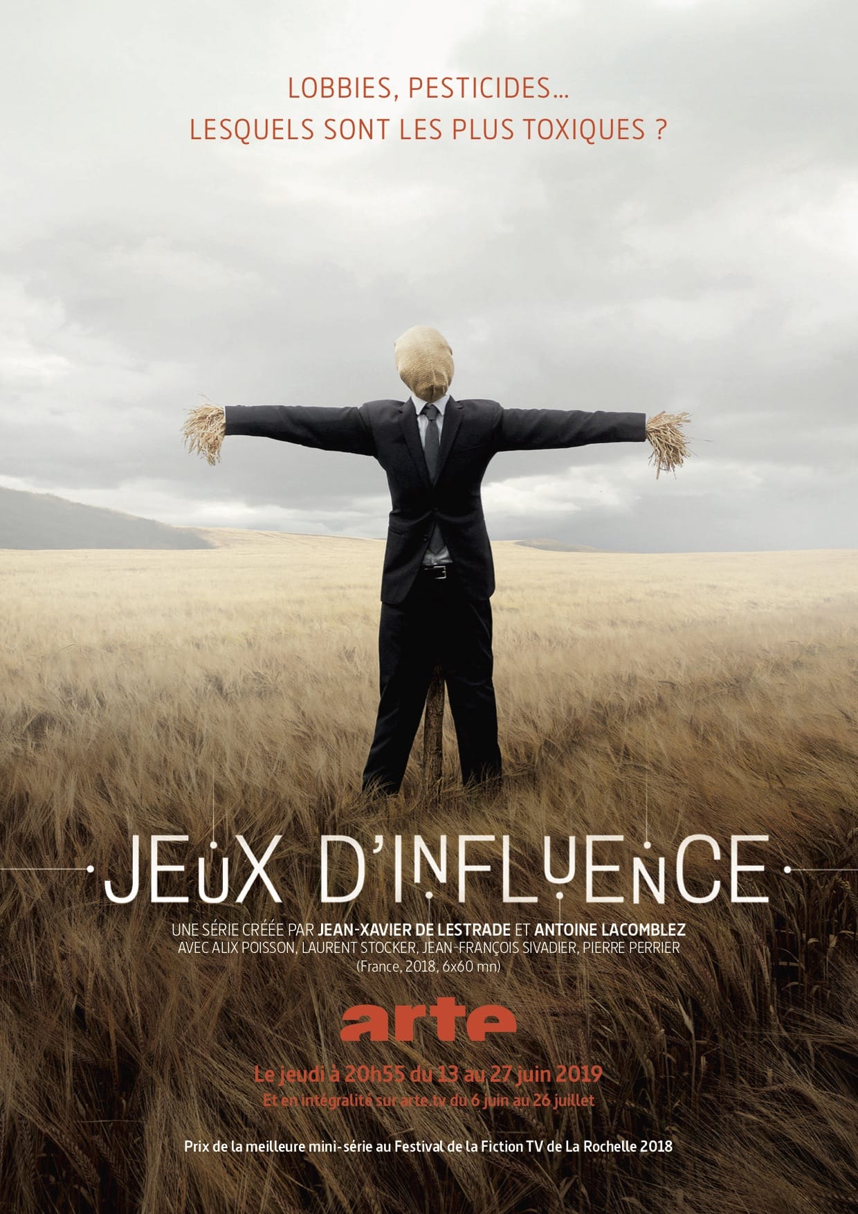 Jeux d'influence de Jean-Xavier de Lestrade et Antoine Lacomblez affiche série télé
