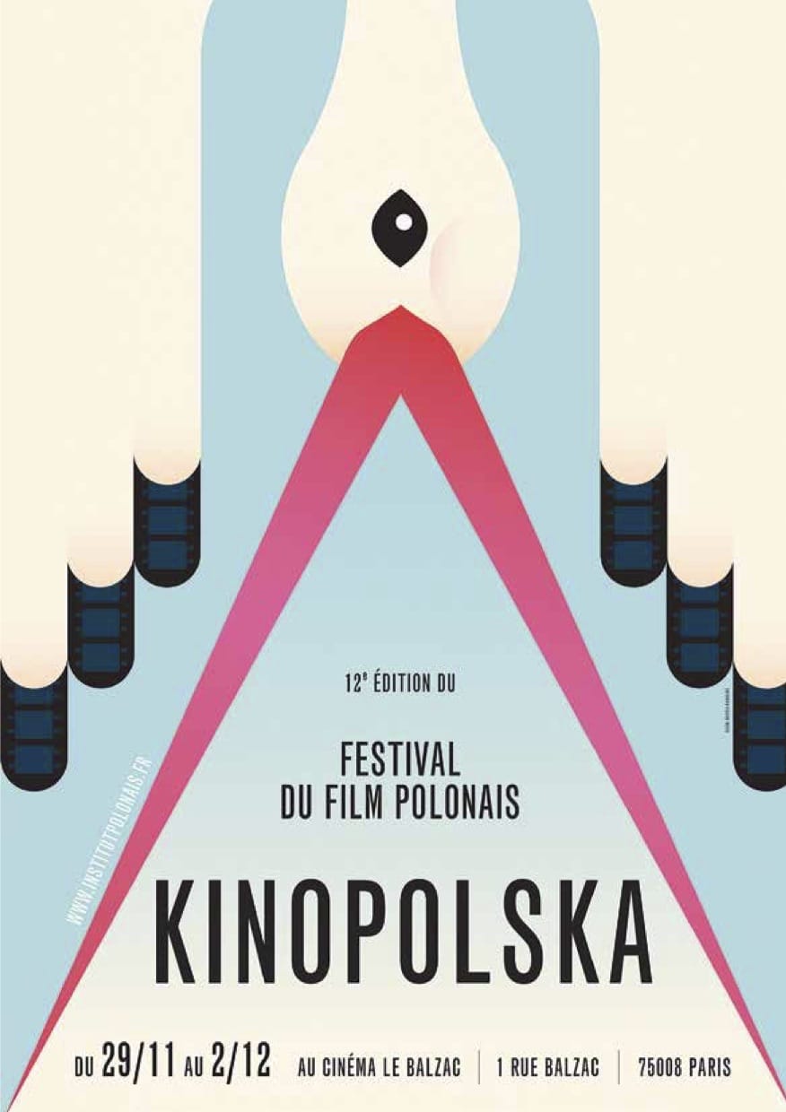 Festival Kinopolska 2019 affiche cinéma polonais