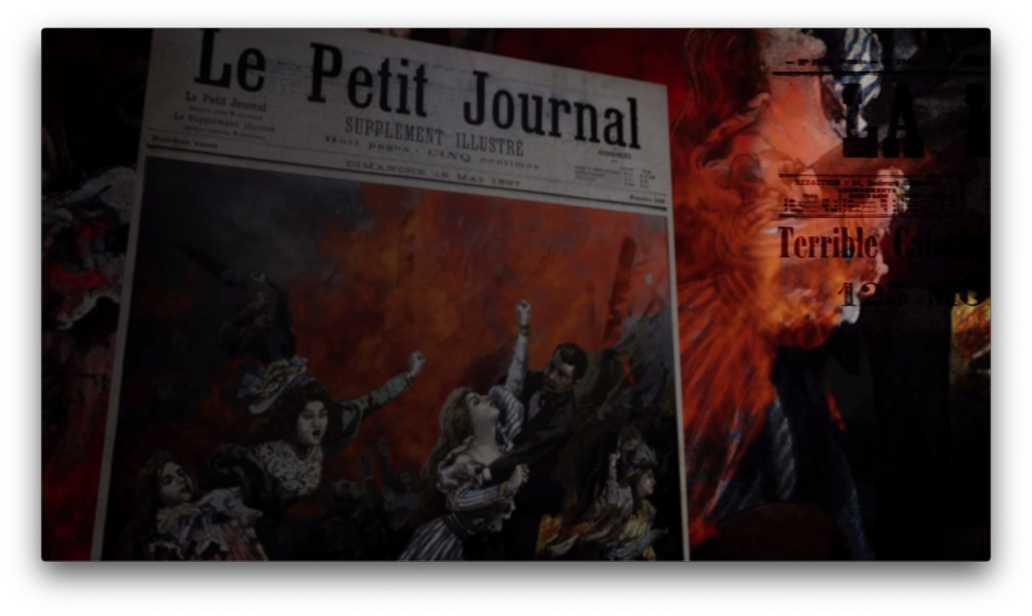 "La tragique histoire de l'incendie du Bazar de la Charité" de Dominique Eloudy-Lenys image documentaire