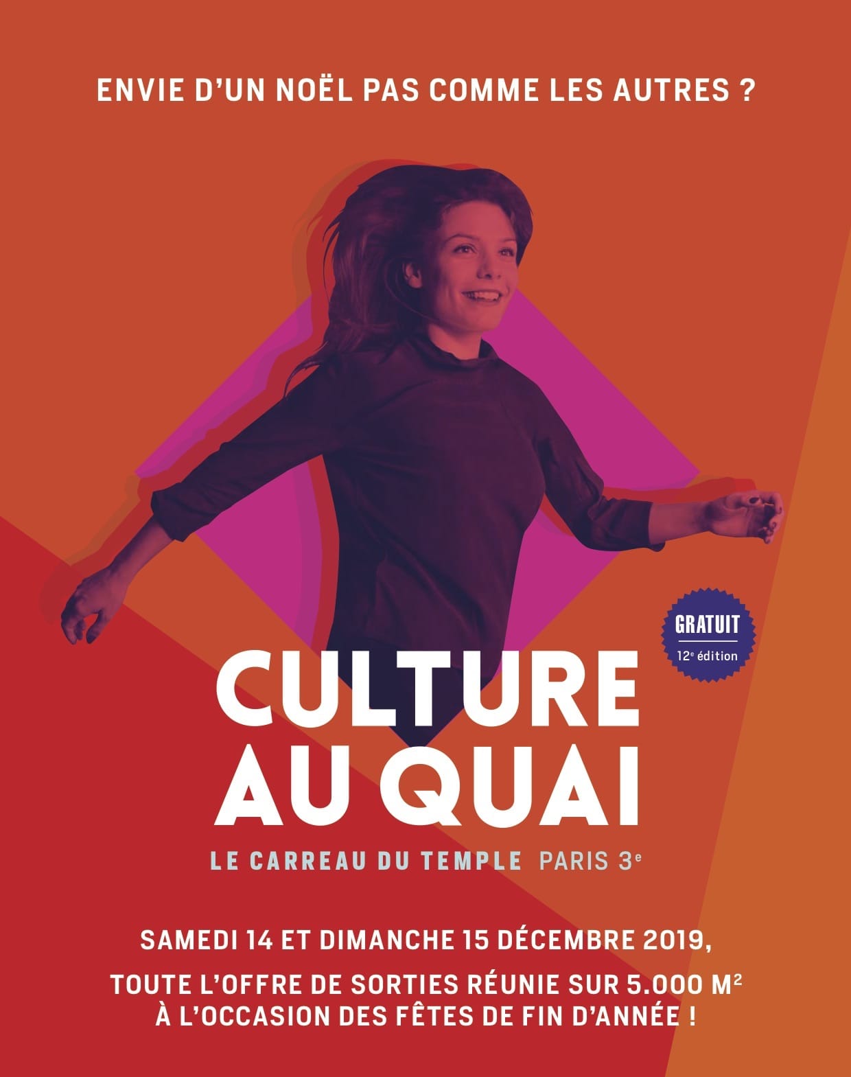 Culture au Quai 2019 affiche festival culture