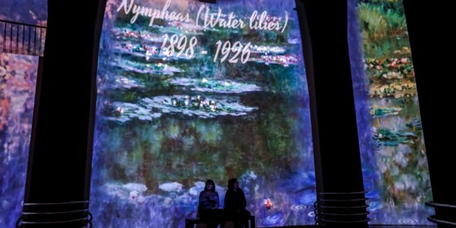 Claude Monet – The immersive Experience visuel exposition Bruxelles