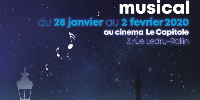 Festival du Film Musical 2020 affiche festival cinéma