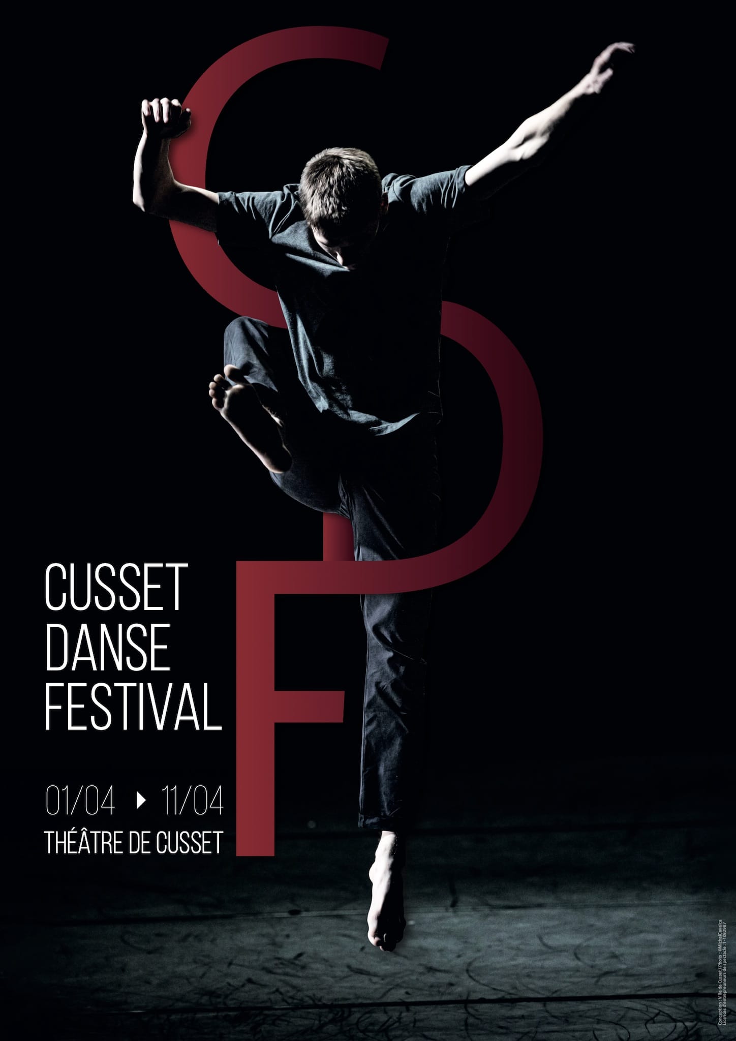 Cusset Danse Festival 1ère édition affiche