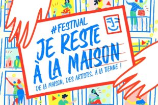 Festival Je Reste à la Maison 2020 en Facebook Live
