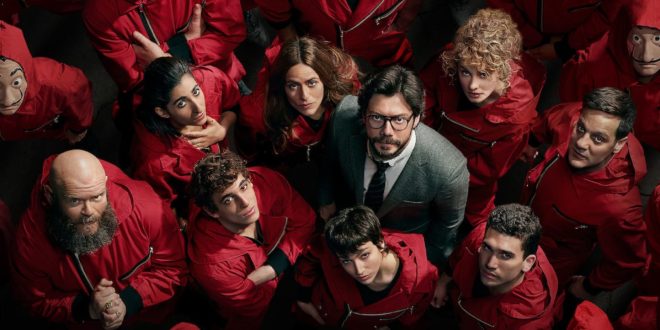 La Casa del Papel partie 4 Netflix affiche série