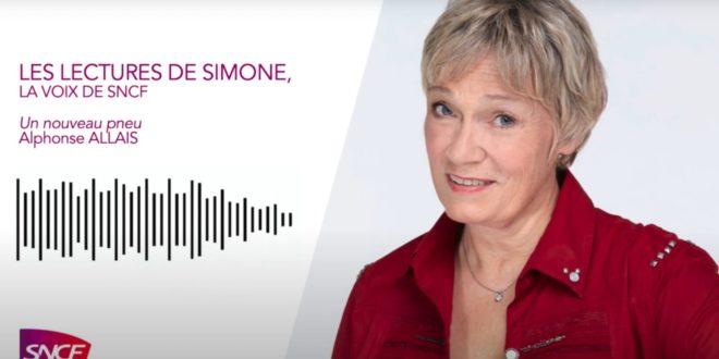 Les lectures de Simone la voix de la SNCF Capture d’écran