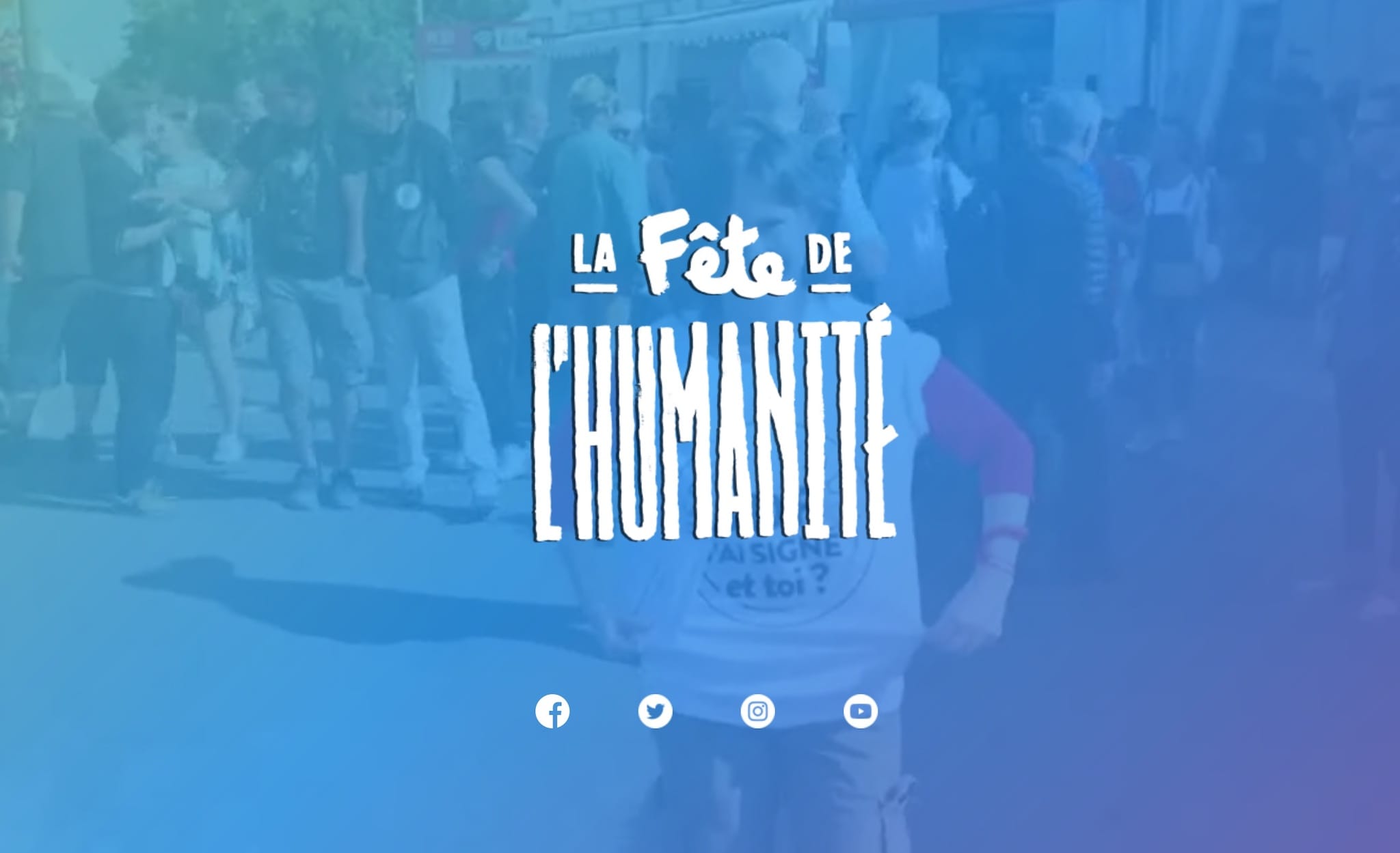 Capture d’écran Fête de l'Humanité