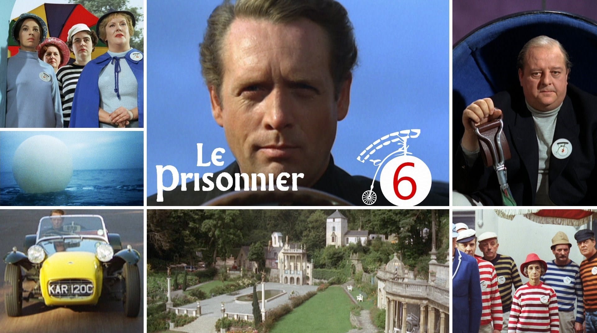 "Le Prisonnier" sur Paris Première et en streaming/replay à partir du mercredi 5 août 7 Le Prisonnier de Patrick McGoohan visuel M6
