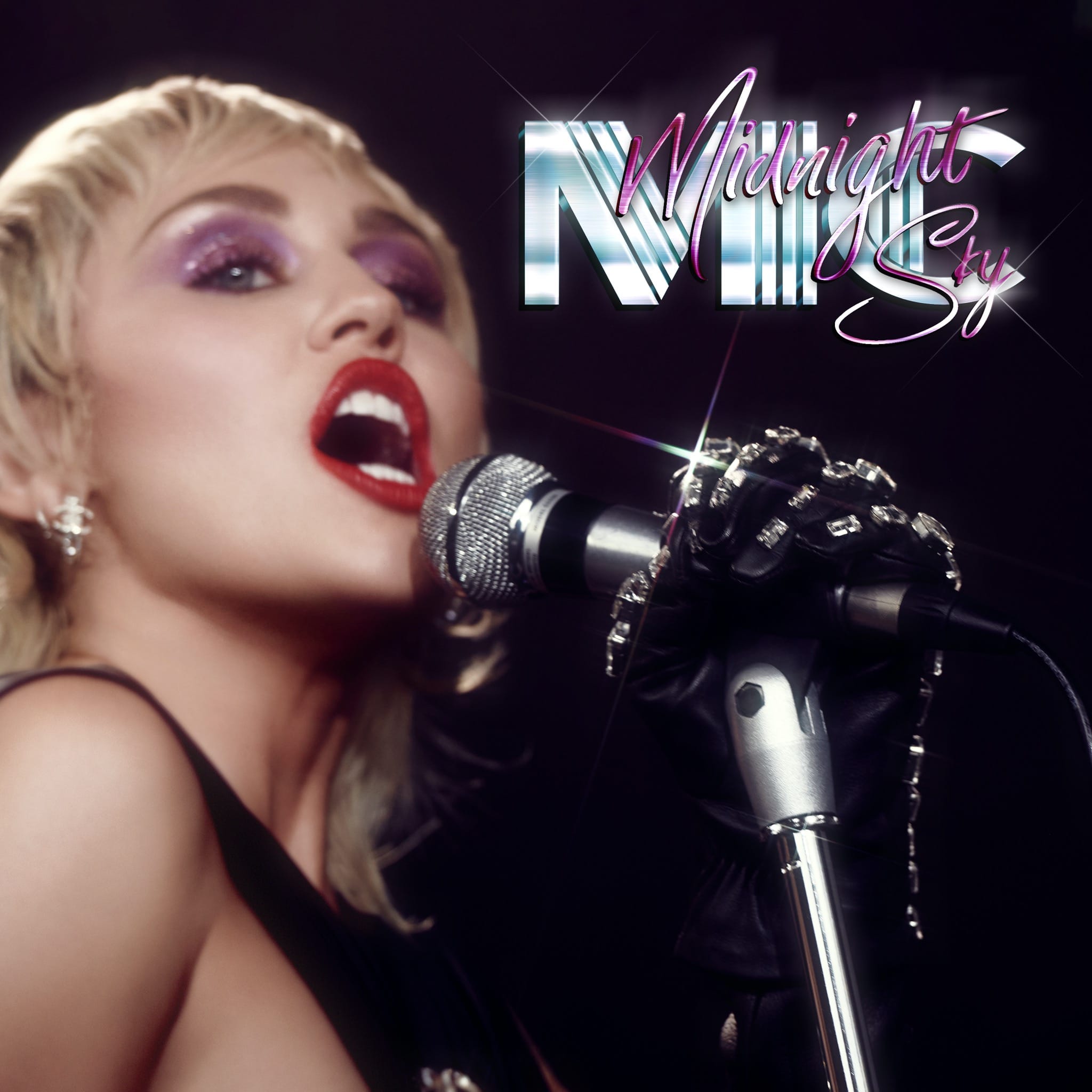 Miley Cyrus - Artwork Midnight Sky musique